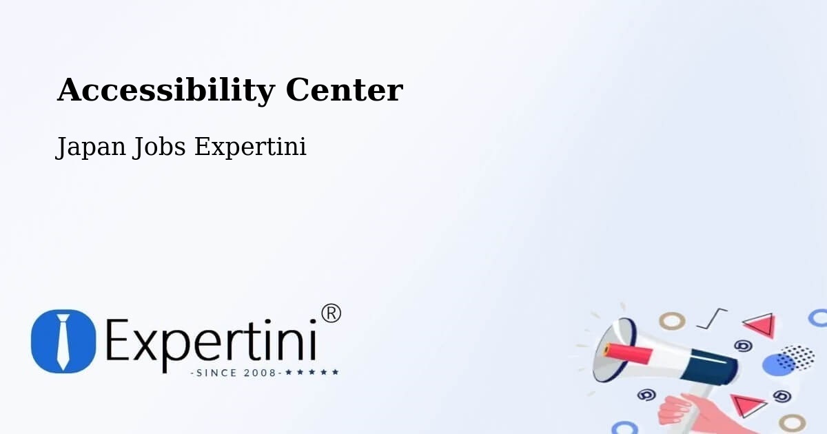 Accessibility Statement – Narutō - Japan Jobs Expertini