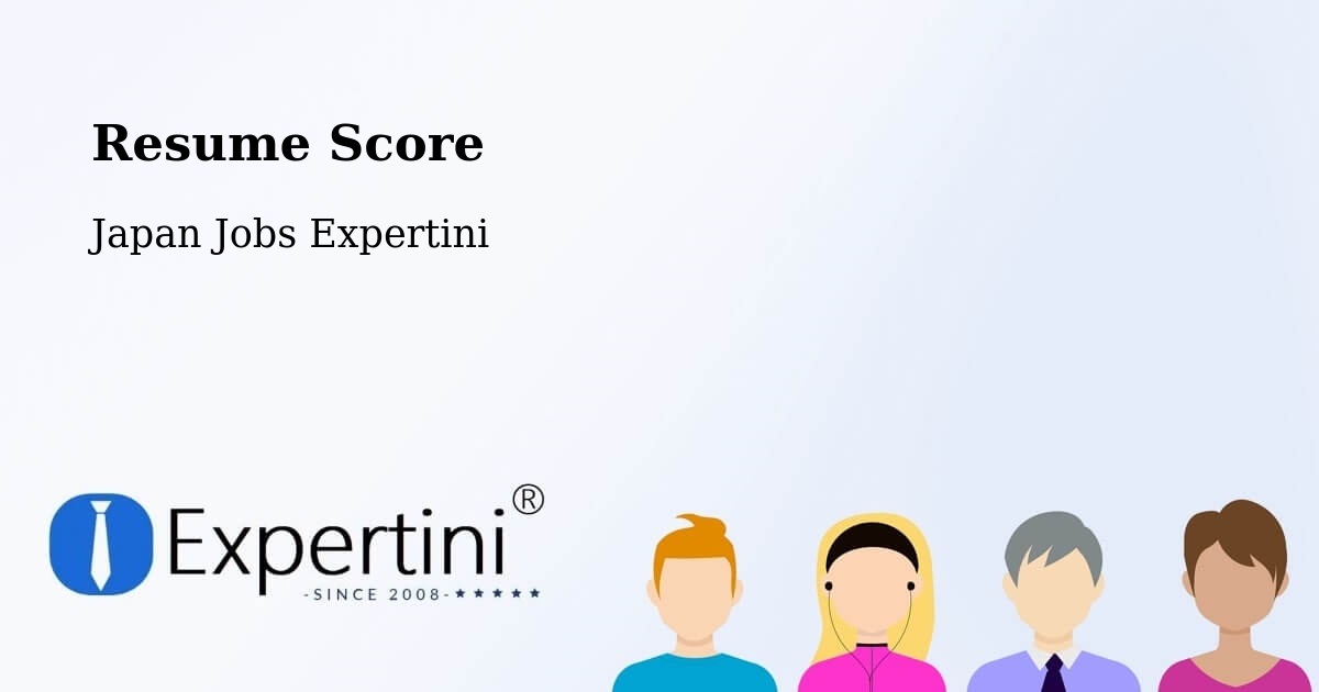 Resume Score & Job Description Match Tool – Narutō - Japan Jobs Expertini